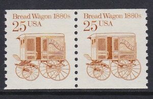 2136 Bread Wagon Coil Pair MNH