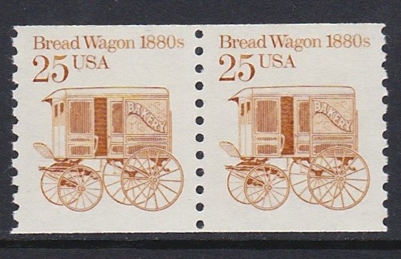 2136 Bread Wagon Coil Pair MNH