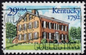 United States 2636 - Used - 29c Kentucky Statehood (1992) +