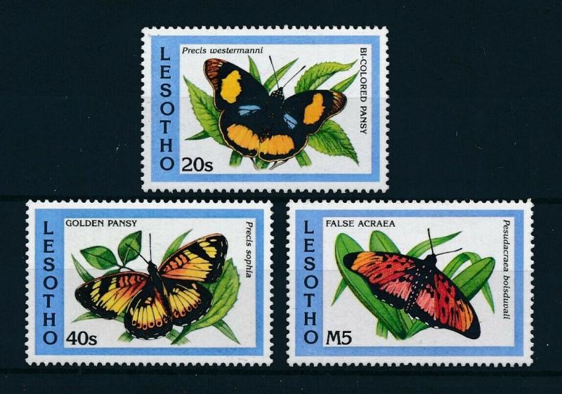 [99092] Lesotho 1993 Insects Butterflies From set MNH