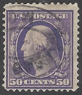 Scott 341 used F (Catalog ~ $20.00)