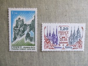 France, Scott# 1615-1616, MNH