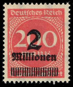 Germany #269 Numeral - Surcharged; MNH