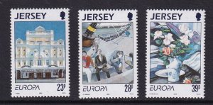 Jersey   #631-633  MNH  1993  Europa