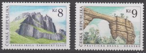Czech Republic Scott #2956-2957 MNH 1995
