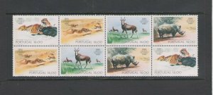 PORTUGAL:  Sc.1588a /***WILDLIFE **/ Block of 4 x 2 / MNH 