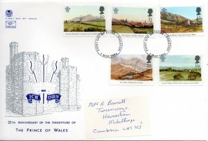 1994 Sg 1810/4 Prince Charles Paintings Stuart First Day Cover Preston Cancel