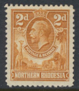 Northern Rhodesia  SG 4  SC# 4 MLH  see detail and scans