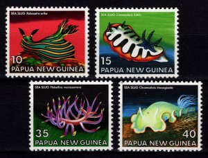 Papua New Guinea 1978 Sea Slugs, Set [Unused]