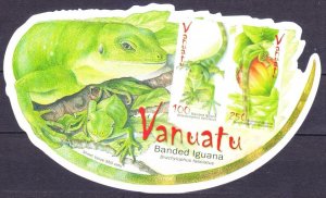 2007 Vanuatu 1338-1339/B61 Reptiles - Lizards 5,70 €