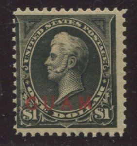 Guam Scott 12 Overprint Mint Stamp NH (Stock Guam 12-21)