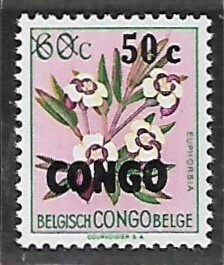 Congo Democratic Republic # 327 - Euphorbia, surcharged - MNH.....{KlBl24}