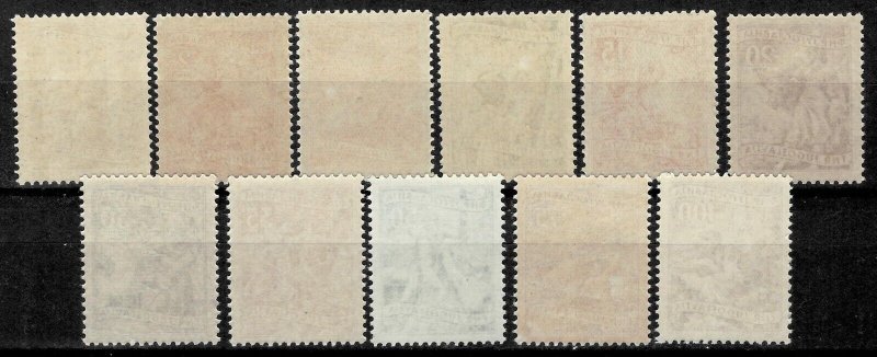 Yugoslavia 1951/52 ☀ Local Economy postage stamps set ☀ MNH