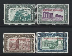 1930 SOMALIA - No. 140/143, 4 Values, Militia III, MNH**