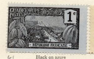 Guadeloupe 1905 Early Issue Fine Mint Hinged 1c. 191411