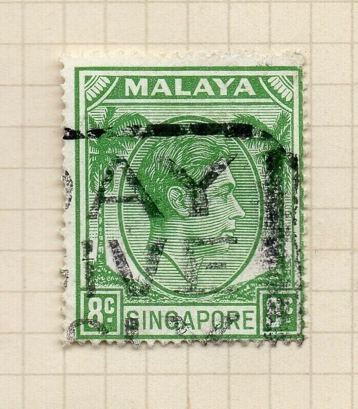 Malaya Singapore 1948-52 Early Issue Fine Used 8c. NW-197218