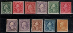 USA #490 // 497 VF OG NH, complete set, super nice! Retail $145