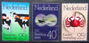 Netherlands 1974 Anniversaries set MNH