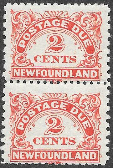 Newfoundland Postage Due Selection Mint Unitrade Catalog C$90