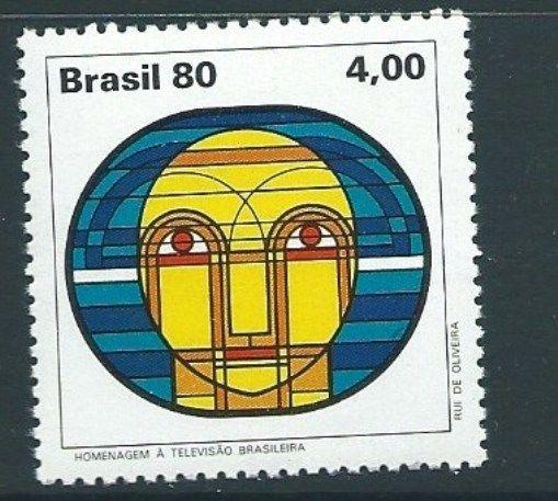 BRAZIL SG1840 1980 BRAZILIAN TELEVISION MNH