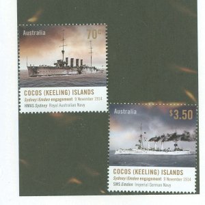 Cocos (Keeling) Islands #377-8 Mint (NH) Single (Complete Set)