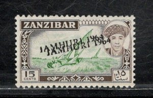 ZANZIBAR SC# 287A FVF/MNH