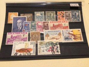 Tunisia mounted mint & used stamps Ref A68