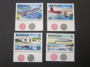 Bermuda 1983 Sc 441-444 set MNH