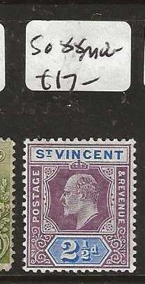 ST VINCENT SG88   KE   2 1/2D   MOG     P0813H