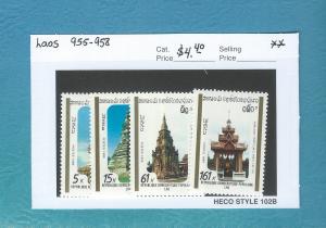 Laos 955-958  MNH