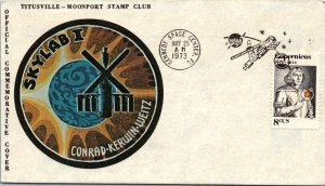 5.25.1973 - Skylab I Commemorative Cover - Kennedy Space Center, FL - F60960