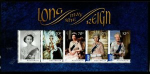 AUSTRALIA SGMS4430 2015 LONG MAY SHE REIGN MNH