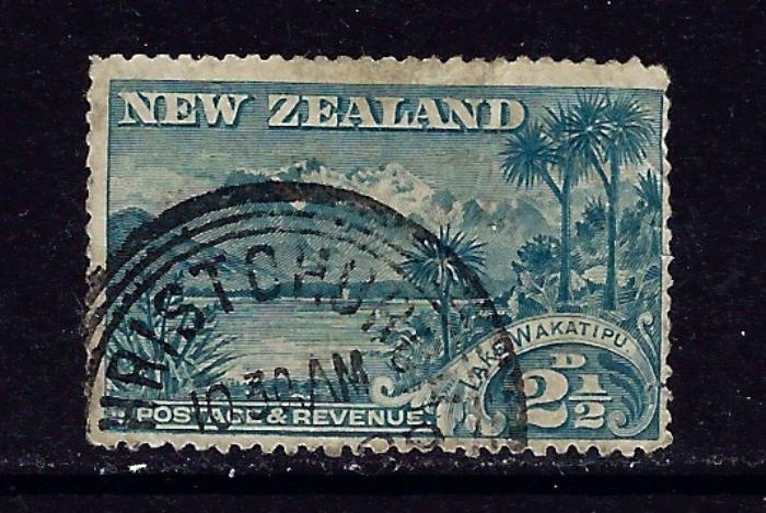 New Zealand 74 Used 1898 issue perfs slightly shortened on right side