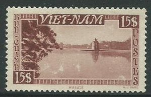 1951 Viet Nam Scott Catalog Number 12 Unused Hinged