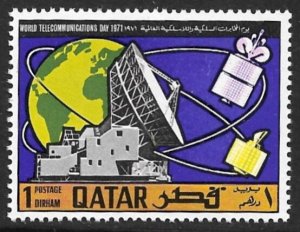 QATAR 1971 1d World Telecommunications Day Sc 244 MNH