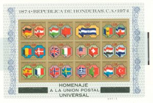 Honduras #C574  Souvenir Sheet