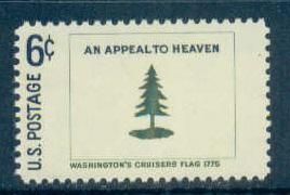 1347 6c Washingtons Cruisers Flag Fine MNH