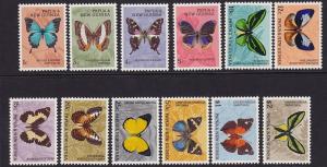 Papua Scott # 209 - 220 set VF never hinged nice color cv $ 35 ! see pic !