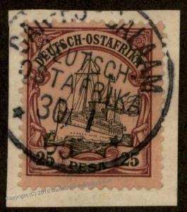 Germany 1905 East Africa Mi17 DAR-ES-SALAAM Ostafrika DOA Unwmk 89952