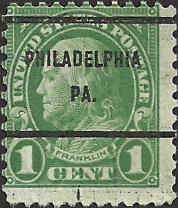 # 632 USED GREEN BEN FRANKLIN