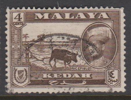 Malaya Kedah Sc#88 Used