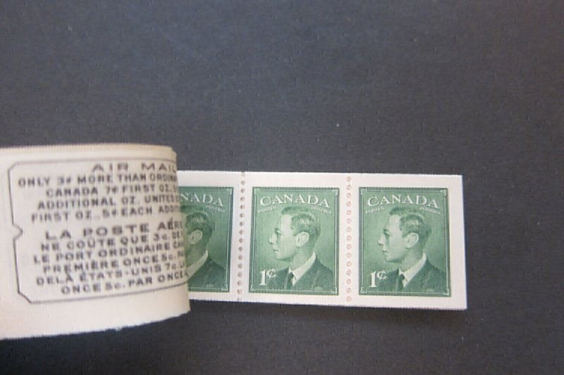 Canada 1950 SG 46b Booklet