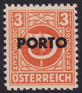 Austria - 1946 - Scott #J189 - MNH - Post Horn - overprint