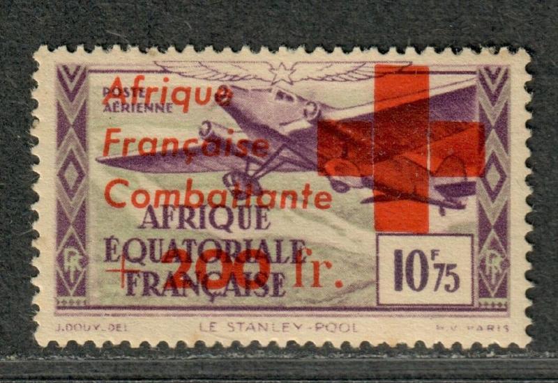 Fr Equatorial Africa Sc#CB6 M/LH/VF, Cv. $400