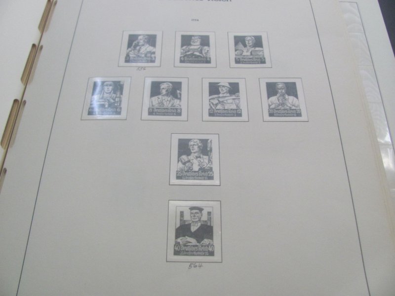 Germany   KA-BE SPRING BACK BINDER WITH 1933-1945 LIGHTHOUSE PAGES