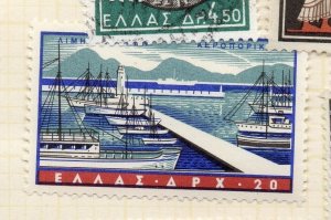 Greece 1950s-60s Early Issue Fine Mint Hinged 20dr. NW-06790