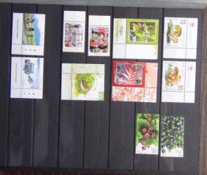 Iceland 1998 2007 Issues Mushrooms Berries Europa Forestry etc MNH 