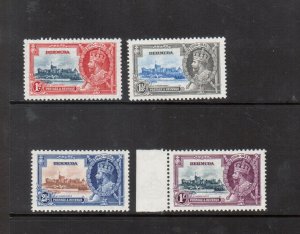 Bermuda #100 - #103 Very Fine Never Hinged Set