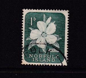 1960 Norfolk Island Defin 1d Used SG24