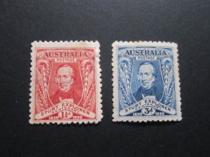 Australia 1930 Sc 104,105 set MH